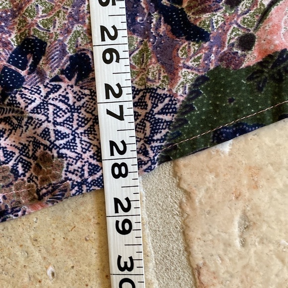 NWT Terra & Sky Peasant Blouse Womens 2X cotton Plus Ruffles Cottage core - Picture 8 of 14